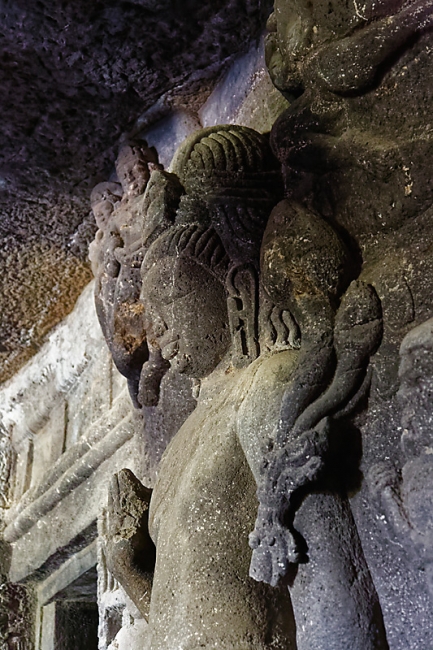Grottes d'Ellora-Grottes bouddhistes-087